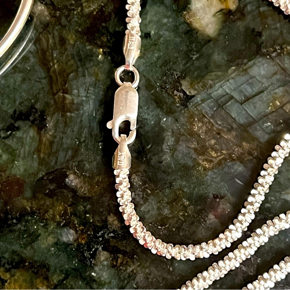 Silver charm bracelet and necklace - Picture 2 of 10